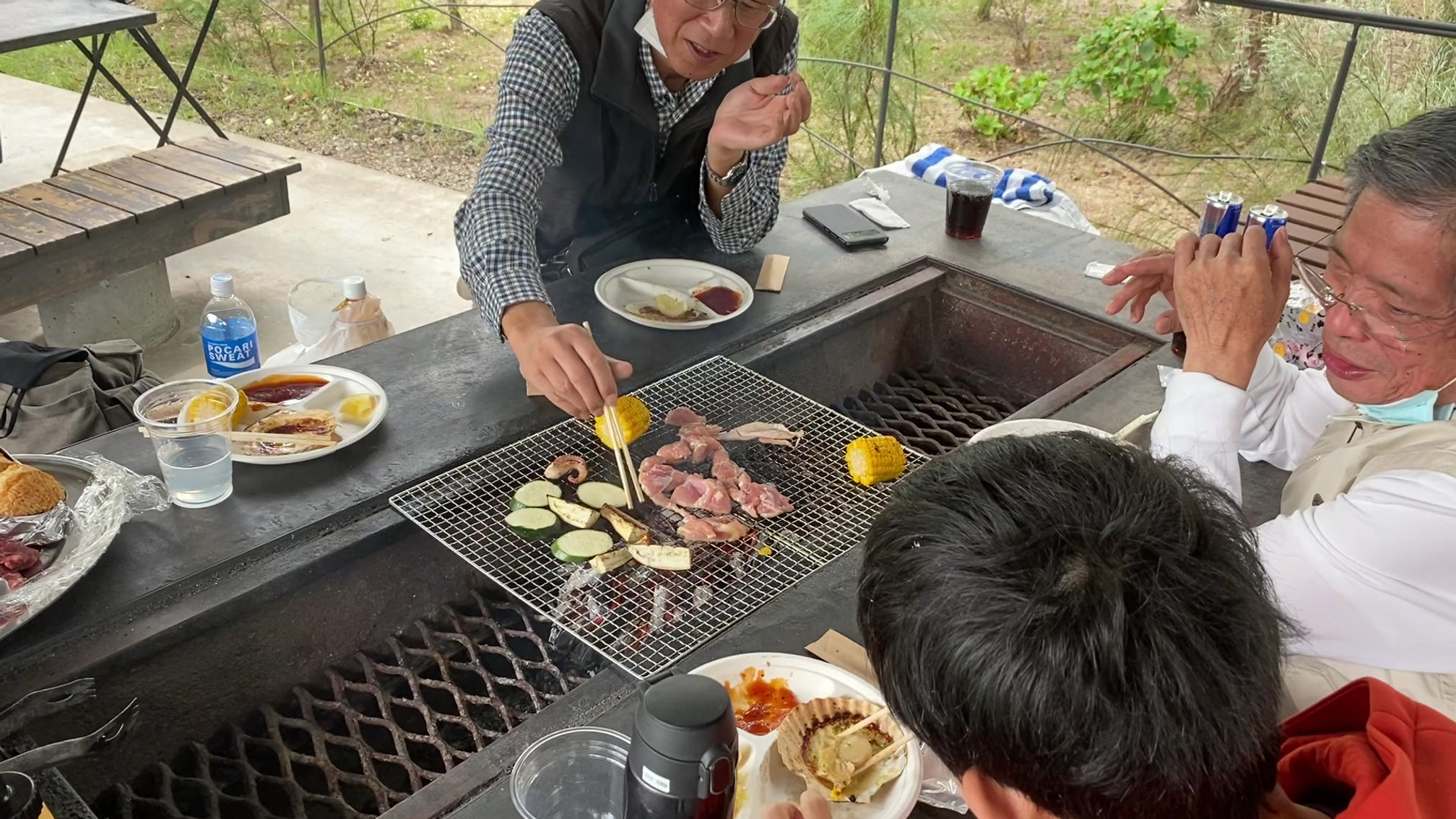 10月21日(木)舞洲でTTさんとBBQ